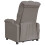 VidaXL vidaXL Massagesessel Elektrisch Taupe Stoff 6