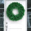 Green Artificial Christmas Wreath 18 inch 1