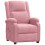 VidaXL vidaXL Massagesessel Elektrisch Rosa Samt 3