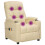 VidaXL vidaXL Massagesessel Elektrisch Creme Stoff 8