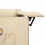 VidaXL vidaXL Massagesessel Elektrisch Creme Stoff 5
