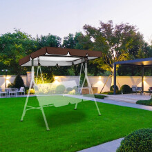 Waterproof Polyester Swing Canopy Top Cover for Double