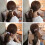 Crystal Hair Claws Rhinestone Ponytail Bun Styling 5