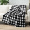 Christmas Blanket Polyester 51x39in Black Blue Red Gray 1
