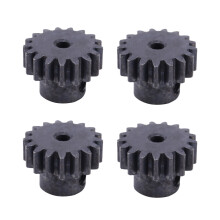 4X Upgrade Metal 17T Motor Gear Spare Parts Pinion Gear Parts for  A959 A979 A969 A949-24 Rc Car Replacement Parts
