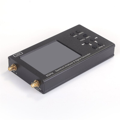 SA6 Handheld Spectrum Analyzer Signal Generator with Tracking Signal Source 35-6000MHz 3.2inch Touchscreen 2