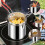 Stainless Steel Pot with Strainer Basket 1-Piece 5