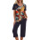 Women's 2-Piece Workout Set Dark Gray Size S 1