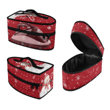 Travel Iron Storage Case Lightweight Snowflake Design Bag