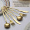 Titanium Gold Stainless Steel Flatware Set 24/60 Pieces 7