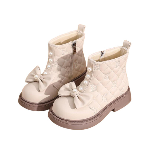 Children's Solid Color Short Boots 1