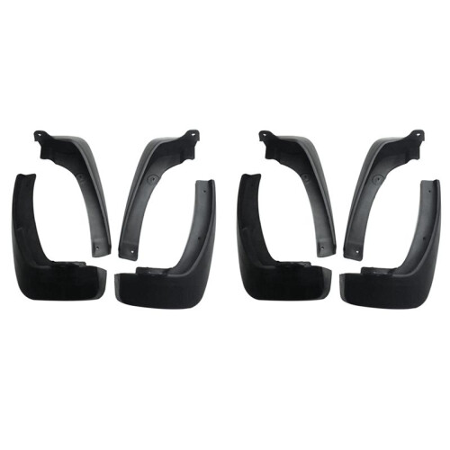 8Pcs Universal Mud Flaps Mudguards  Guards  for  VIOS / YARIS / LIMO / BELTA Sedan 2007-2013 1