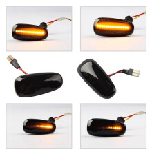 4 Pièces Feu de Position Latéral de Voiture LED Clignotant pour  Zafira Une 99-05 Astra G 98-09