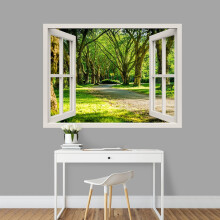 Green Spring Nature Wall Sticker 36x48 Inch