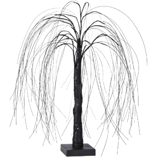 Halloween Tree Lights Purple Orange 23.6 Inch Spooky 2