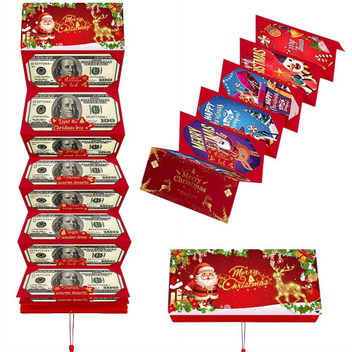 Christmas Money Holder with 10 Slots
