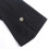 Women's Black Capri Leggings with Decorative Buttons, 6