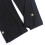 Women's Black Capri Leggings with Decorative Buttons, 8