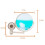 3X Bath Mirror Cosmetic Mirror 1X/3X Magnification Suction Cup Adjustable Makeup Mirror Double-Sided Bathroom Mirror 5