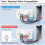 Tuya Home WiFi  Induction Touch Wall Light  US Standard Single & Neutral Wire App Control 2Gang 7