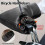 Motorcycle Handlebar Muffs PU Fleece Windproof Waterproof 1 1