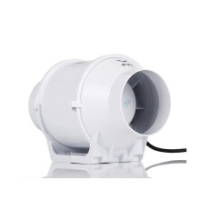 4 Inch Silent Inline Duct Fan HF-100S for Kitchen Hood and