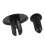 80 Pcs 8mm Hole Push in Expanding Screw Panel Clips Plastic Rivet Black 2