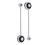 2X Biella Leva Cambio 2454G5 per  206 1.1 1.4 1.6 3