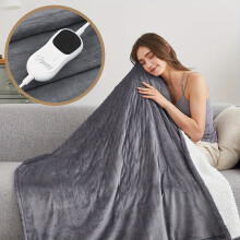 Electric Heated Blanket with 10 Heat Levels and Auto-off