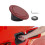 Gas Tank Cap Cover Premium Dark Red 8