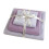 Bedding Set Minimalist Striped 4-Piece Purple 5
