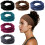 Women's Wide Non-Slip Elastic Headbands 6-Pack 7