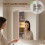 Homcom HOMCOM Wall Mounted Bathroom Mirror Storage Cabinet w/ Door Adjustable Shelf 7