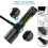 UV Flashlight 1000LM Waterproof Zoomable 3-in-1 Tactical 2