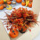 Artificial Maple Leaf Branches Halloween Floral Picks 7 pcs 5