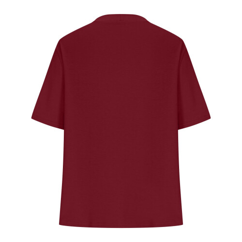 Women's Oversized Solid Cardigan Short Sleeve Open-Front 2