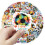 Soccer Stickers Vinyl DIY Decals 50 Pieces 6