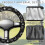 Galaxy Golf Cart Steering Wheel Cover Sweat-Absorbent 4