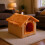 Foldable Soft Dog House with Cushion for Small to Large 1