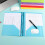 Valentine's Decor Plastic Pocket Folders Heavy Duty Letter 1