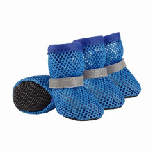 Dog Shoes Small Breathable Mesh Anti-Slip Sole Blue M