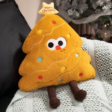 Christmas Tree Plush Pillow Decorative Cushion 19.69 in