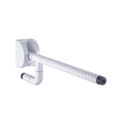 Foldable Toilet Grab Bar Stainless Steel 265 lbs