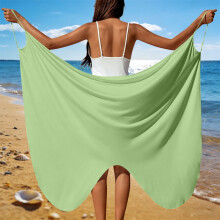 Women's Spaghetti Strap Wrap Dress Lightweight Beach