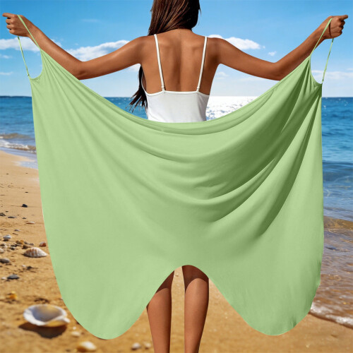 Women's Spaghetti Strap Wrap Dress Lightweight Beach