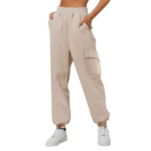 Women's High-Waisted Fleece Jogging Pants 2XL