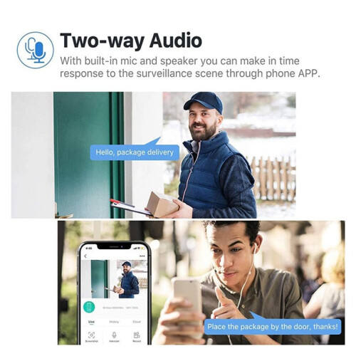 Waterproof PIR Human Detection Intelligent Visual Doorbell Mobile Phone Real- Push Video Voice Intercom