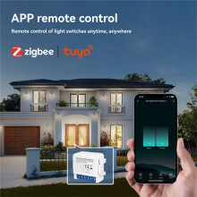 Tuya Zigbee 3.0 Single Fire Module Two-Way Control Support Voice Control DIY Home Automation 3 Gang