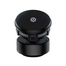 X19 RGB Semiconductor Cooling Refrigeration Wireless Car Vacuum Sucker Universal Charger Car Clip Mount Charger