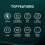 Hisense Hisense Hi4 Standard Dishwasher - Black - B Rated 4
